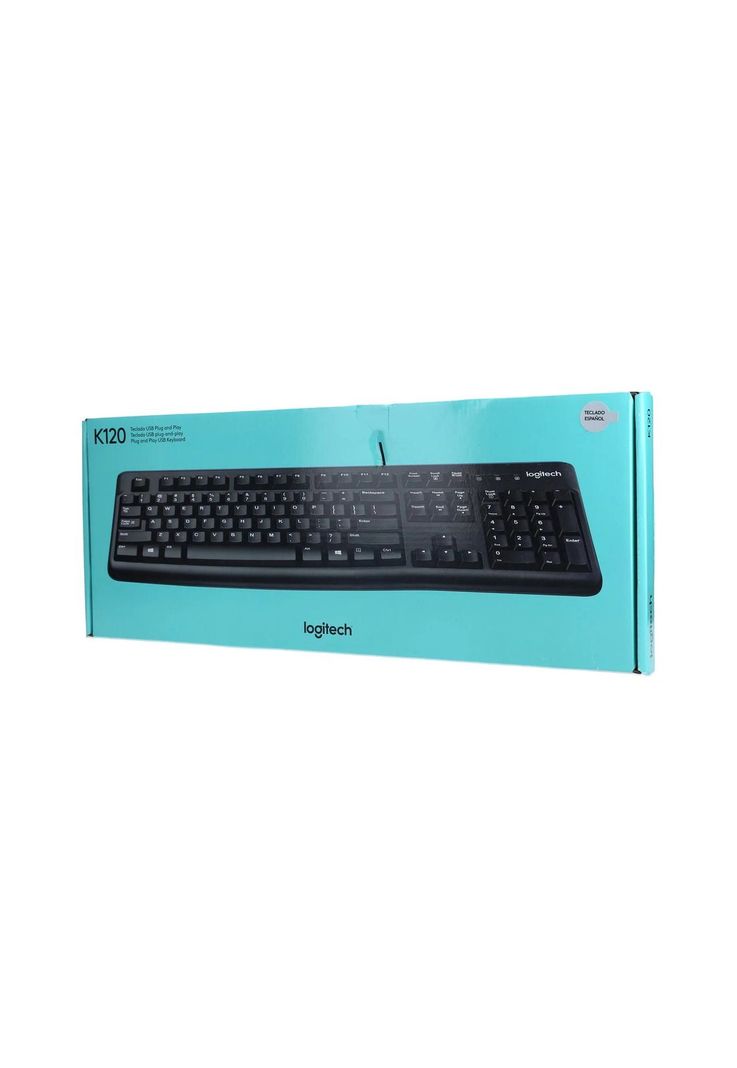 Teclado Usb Logitech K120 Silencioso-1