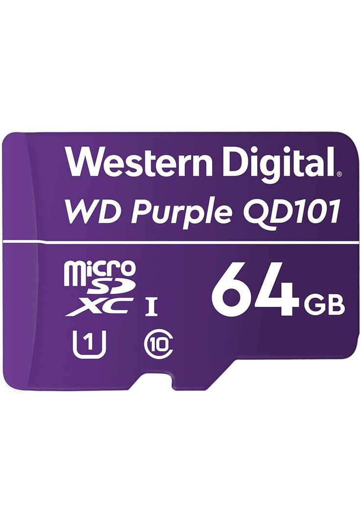 Tarjeta MicroSD Western Digital WD Purple SC QD101 64GB-0