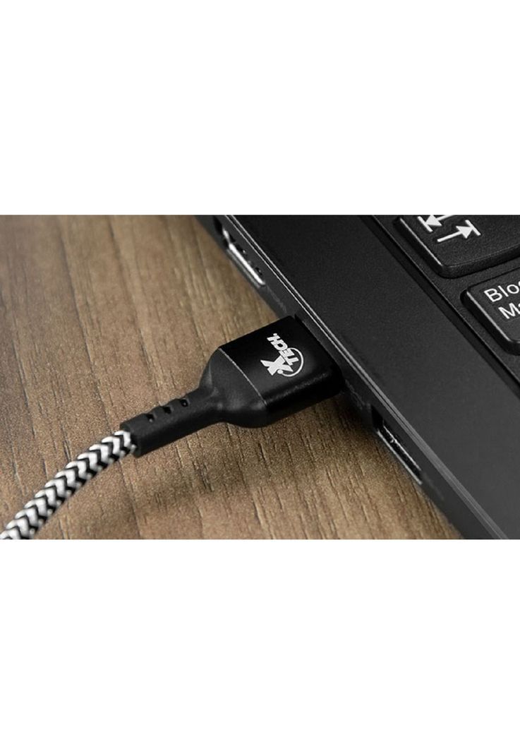 Cable trenzado con conector Tipo C macho a USB 2.0 A macho-2