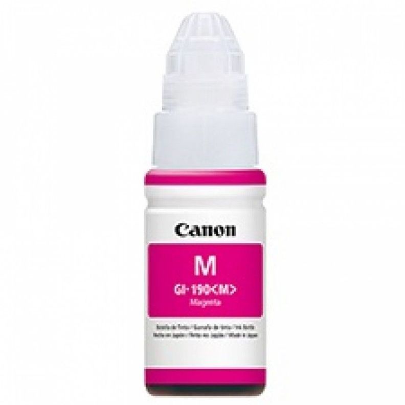 Botella de Tinta Canon GI-190M 70ml Magenta-0