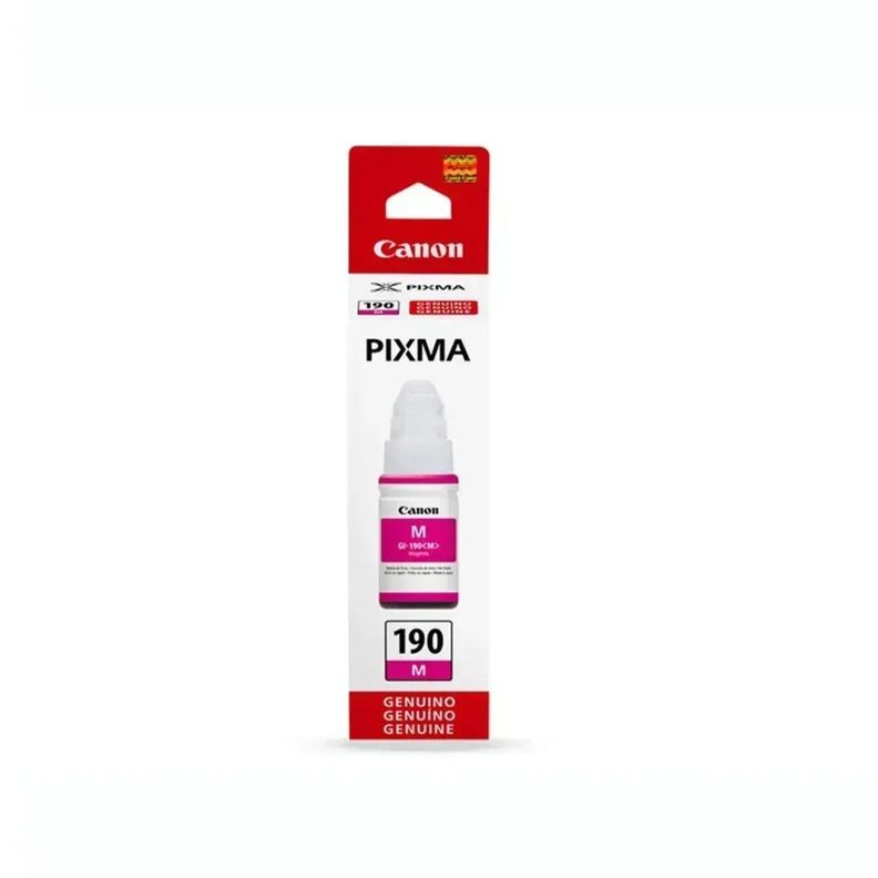 Botella de Tinta Canon GI-190M 70ml Magenta-1