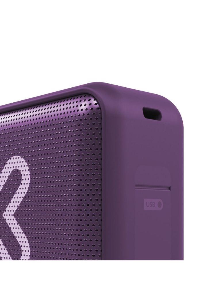 Parlante Portátil Klip Xtreme Port TWS Bluetooth IPX7 Morado-2