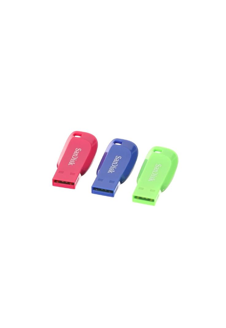 Pack 3 Pendrive Sandisk 32 Gb Cruzer Blade-0