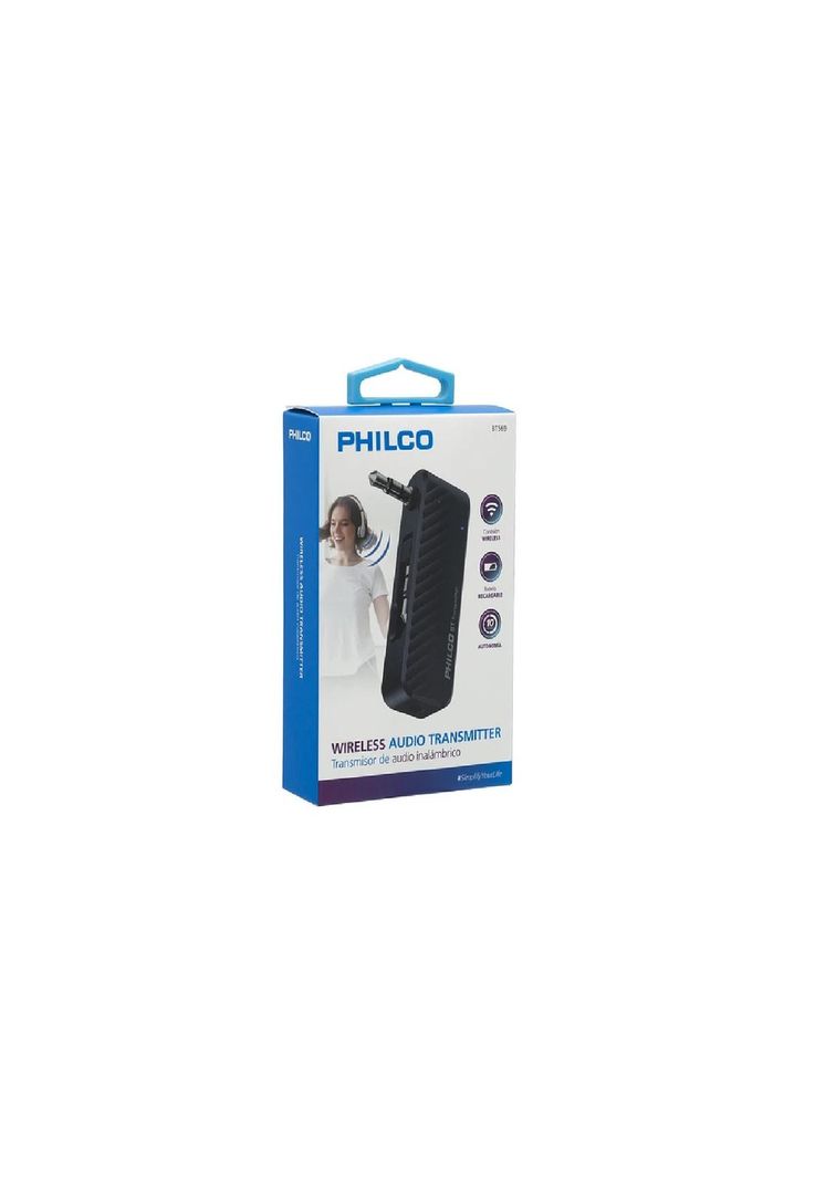 Transmisor de audio inalámbrico Philco BT569-3