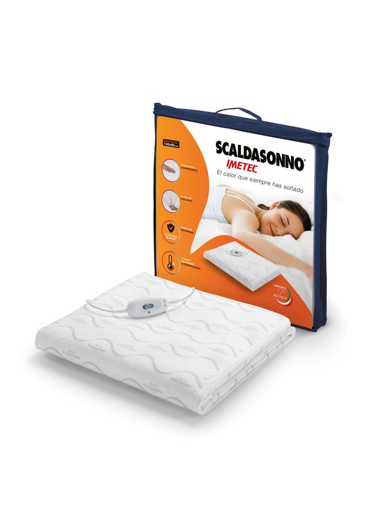 Calienta Cama Scaldasonno 1 Plaza Individual 150x80 cm-1