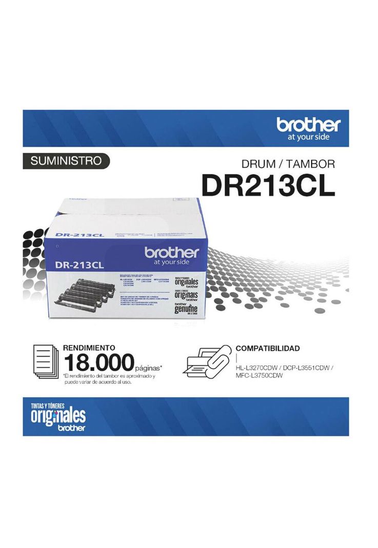 Unidad de Tambor de Imagen Brother DR213CL Original-2