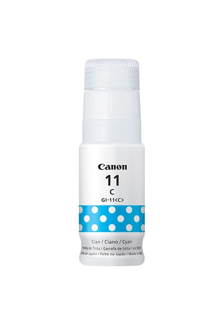 Botella de Tinta Canon GI-11 70ML Cyan-0