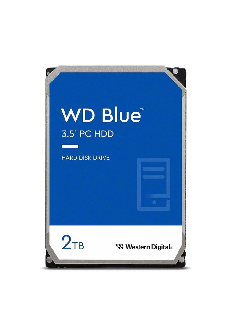Western Digital Blue PC HDD 3.5" 2TB SATA 5400rpm Caché 64MB-0