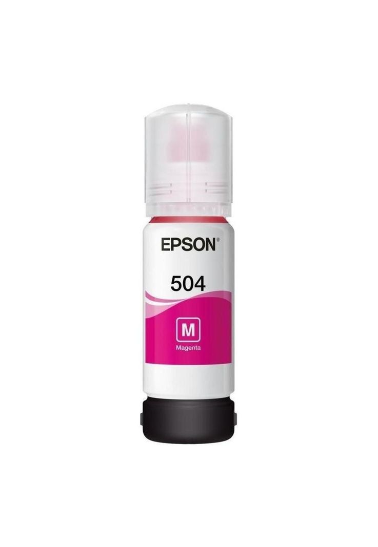 Tinta Botella Epson T504 70ml Ecotank Magenta-0