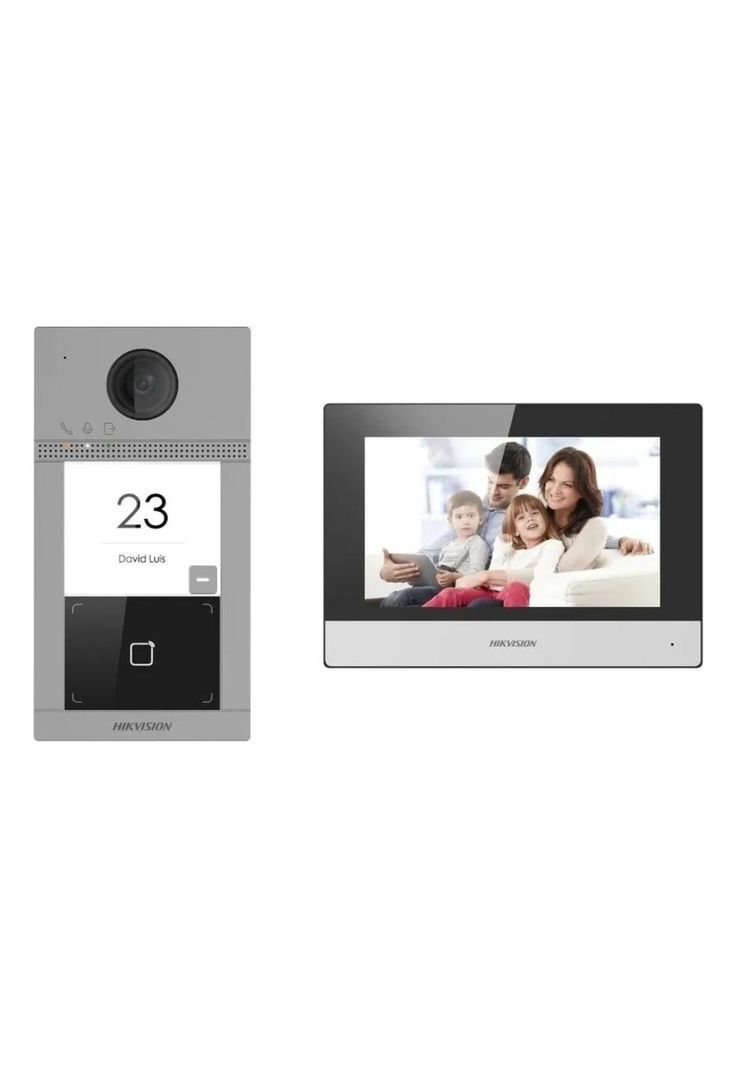 Kit Videoportero IP Hikvision 7\