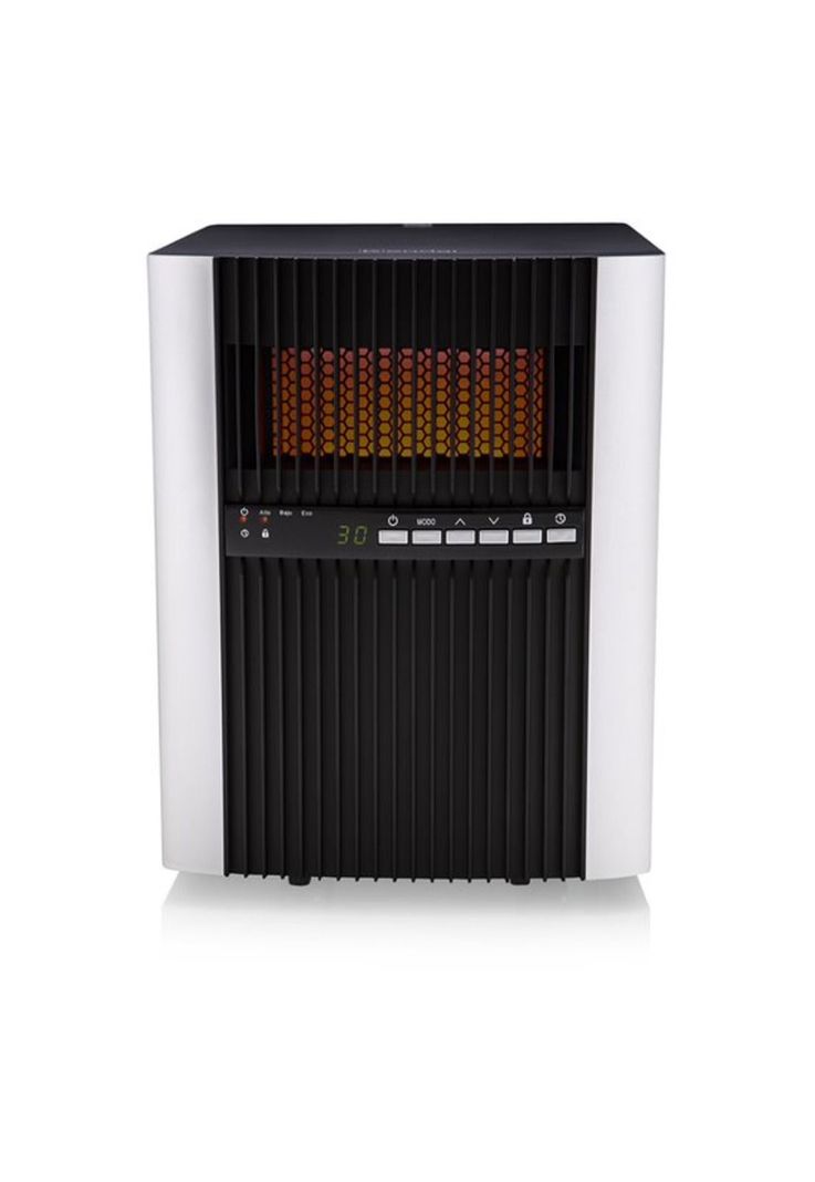 Estufa Cuarzo Infrarrojo Kendal 1500 W Control Remoto Negro-1