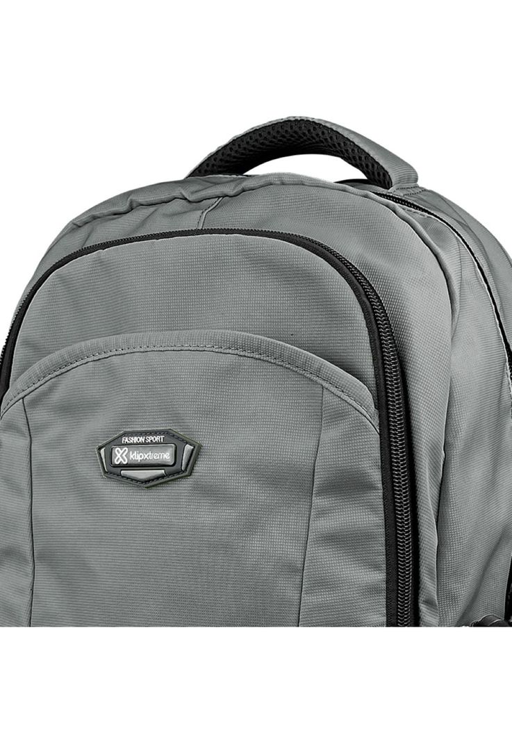 Mochila Klip Xtreme TrendTrek 15.6" Gris-3
