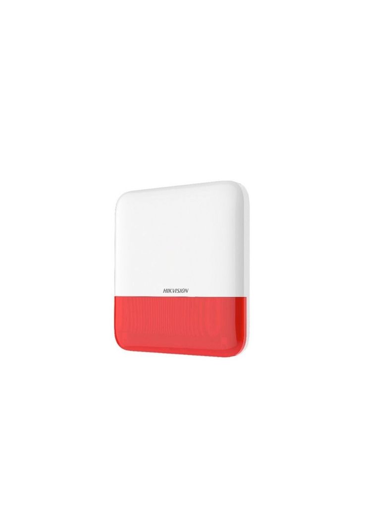 Sirena Externa Hikvision Wireless 3 modos 433 MHz IP65-1