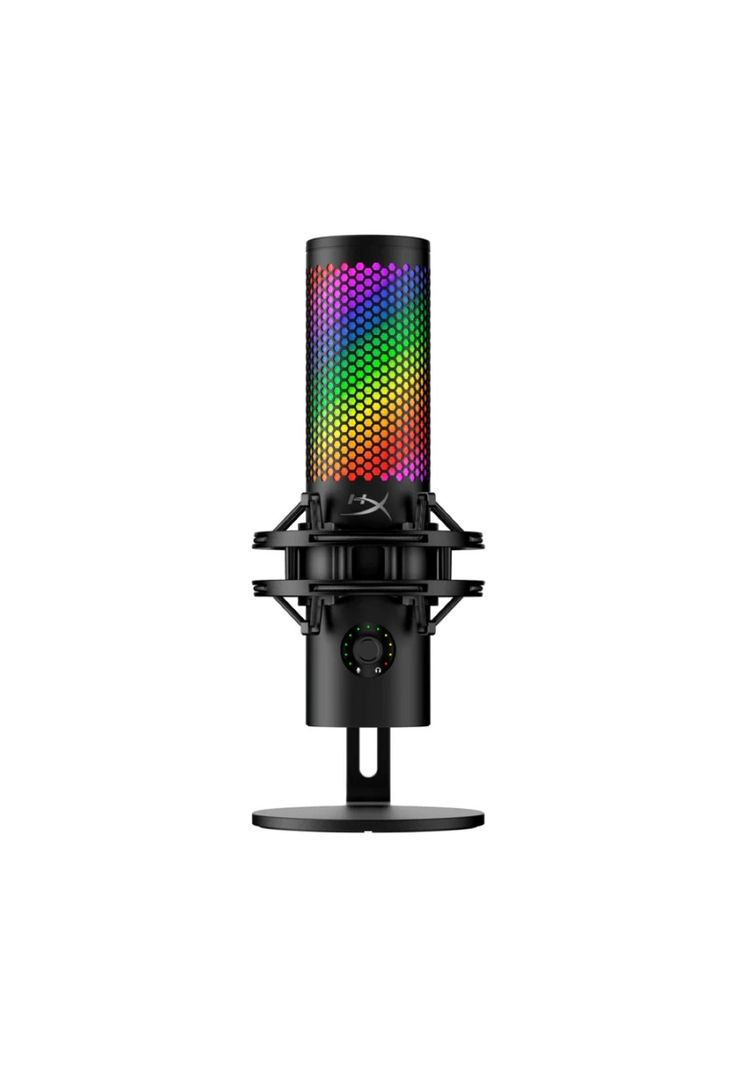 Micrófono Gamer Hyperx Quadcast S Streaming RGB USB-0