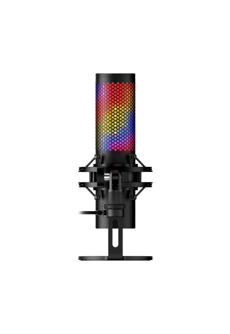 Micrófono Gamer Hyperx Quadcast S Streaming RGB USB-2