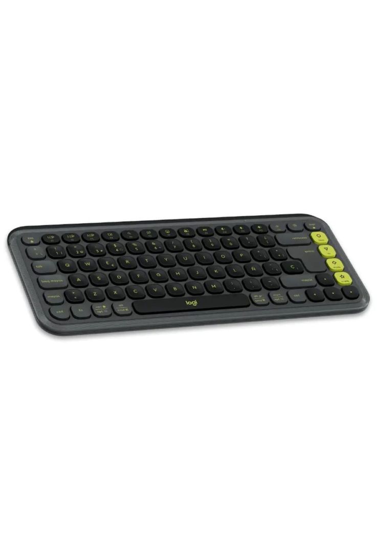 Kit Logitech Pop Icon Teclado + Mouse Inalámbrico BT Grafito-1