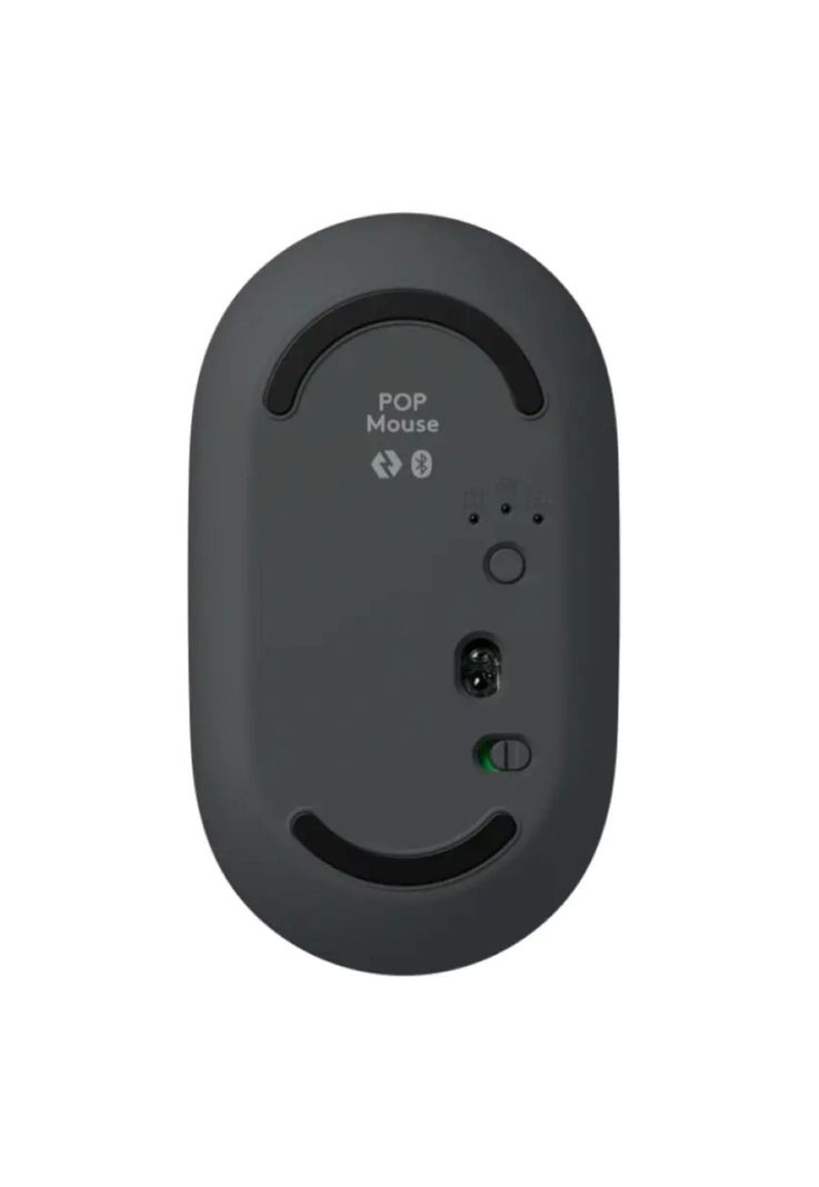 Kit Logitech Pop Icon Teclado + Mouse Inalámbrico BT Grafito-3