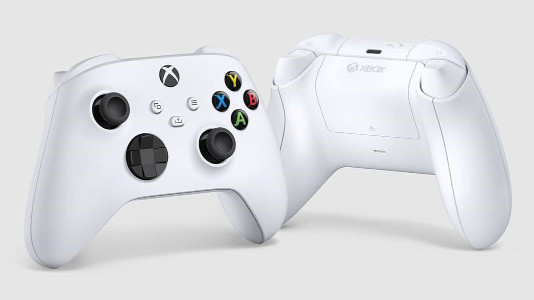 Control Inalámbrico Microsoft Xbox Bluetooth Robot White-1