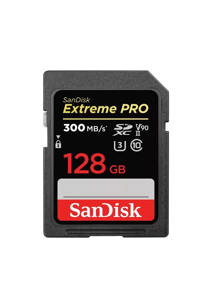 Tarjeta Memoria SD SanDisk Extreme PRO 128GB 300MB/s-0