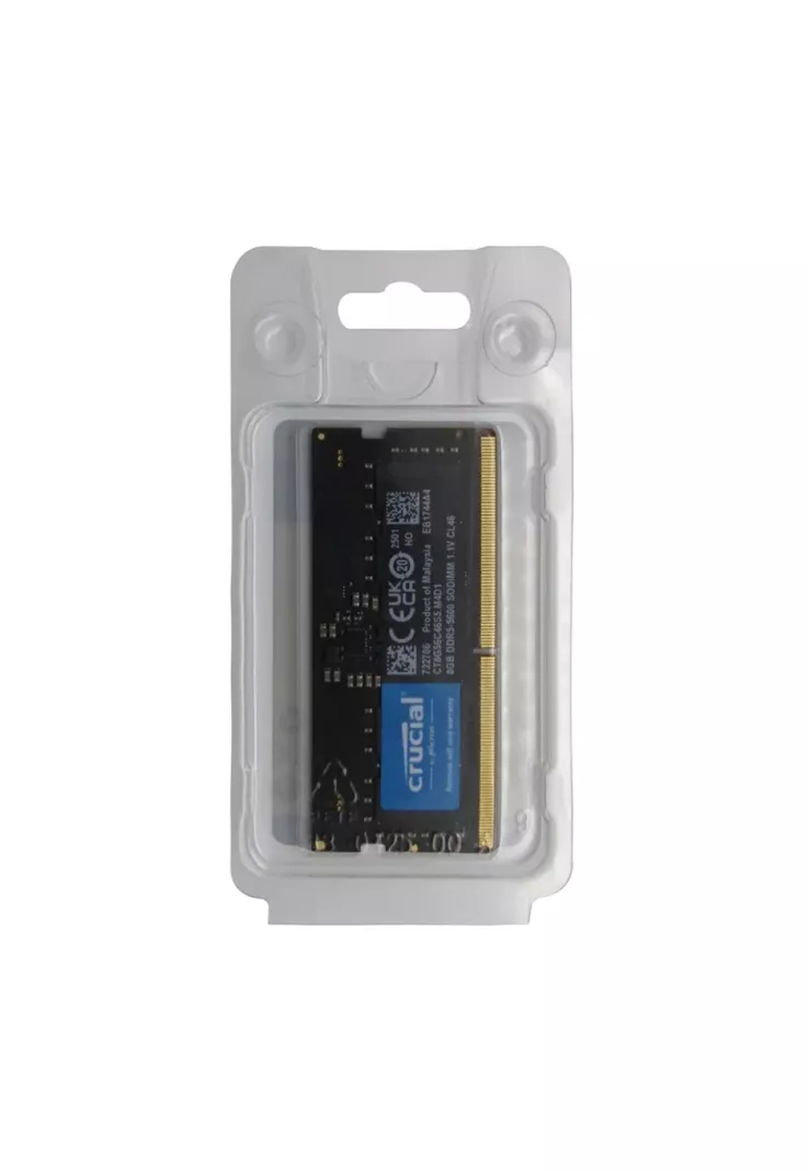 Memoria RAM Crucial 8GB DDR5-5600 SODIMM Crucial | Paris.cl