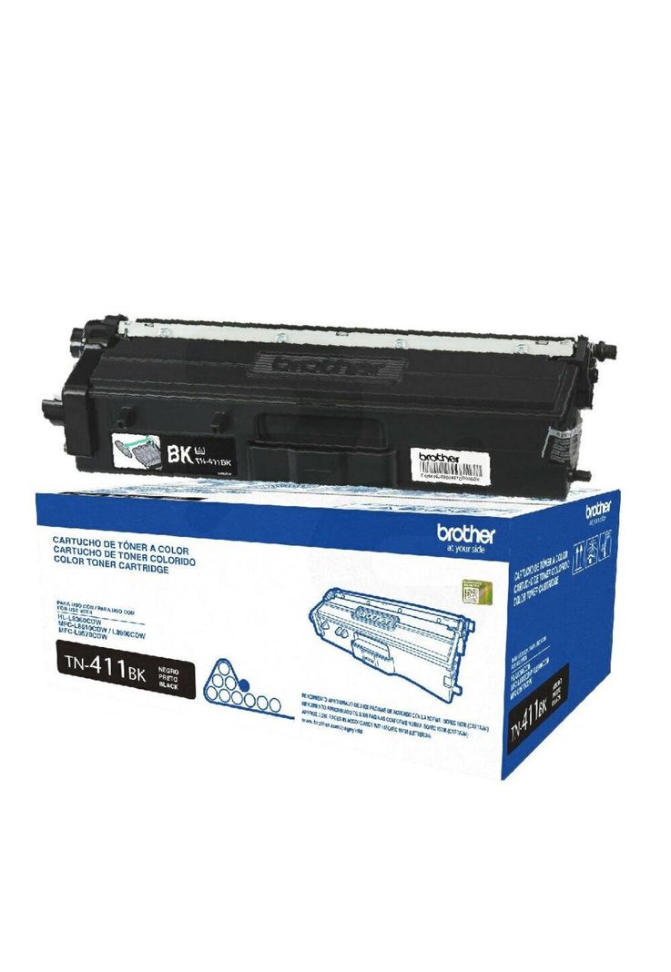 Cartucho de tóner Brother negro TN411BK-1