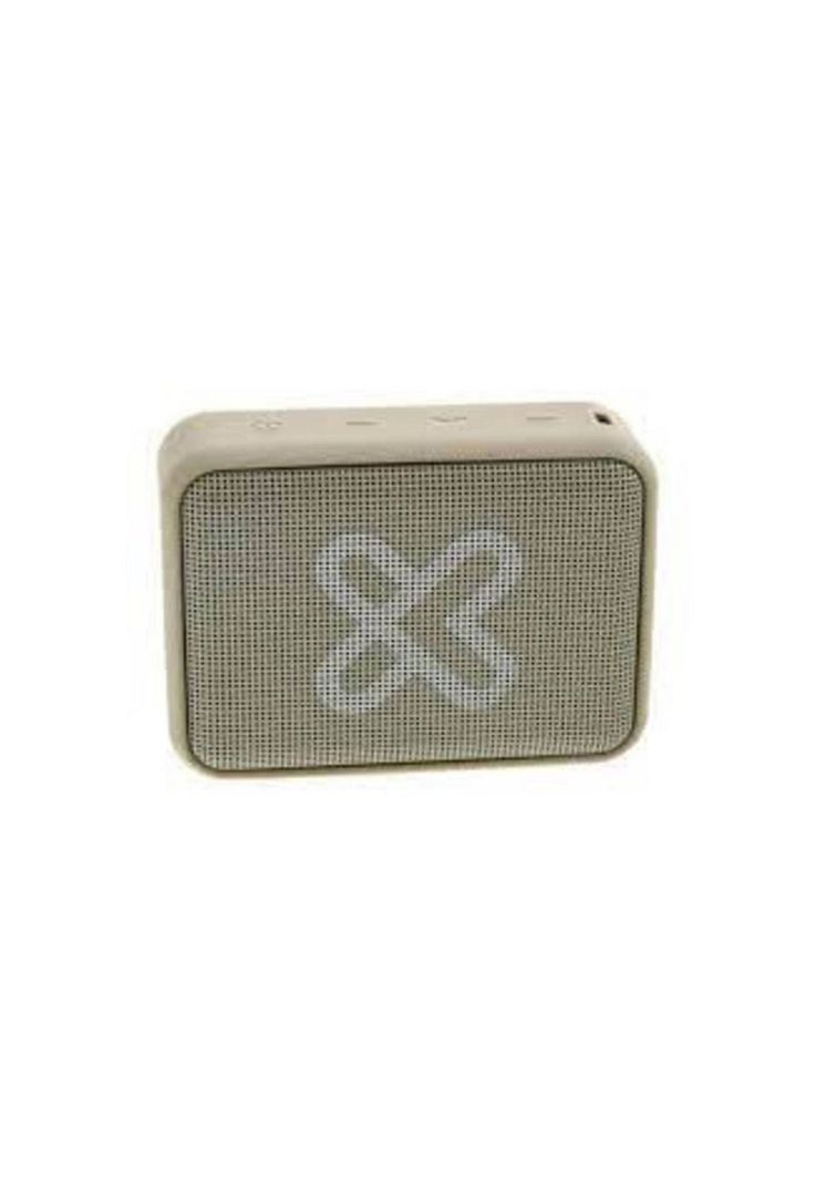 Parlante Portátil Klip Xtreme Port TWS Bluetooth IPX7 Beige-0