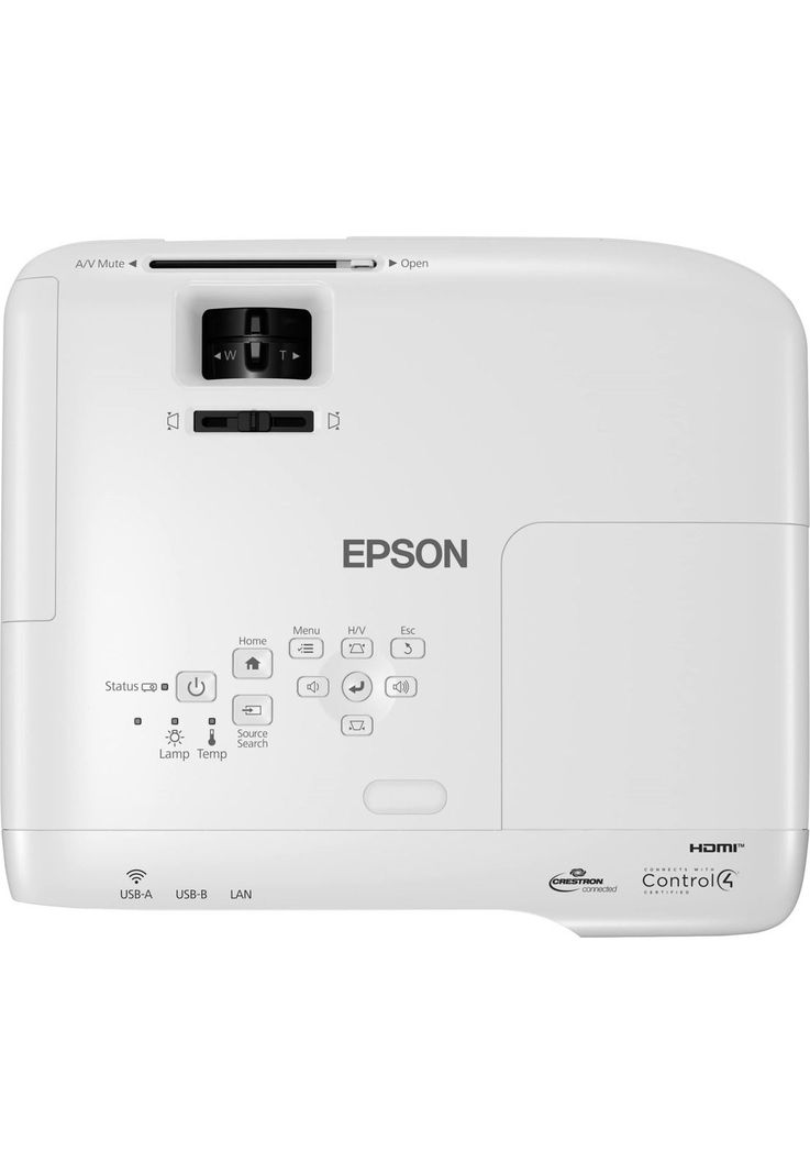 Proyector Epson PowerLite 118 3LCD 3.800 lúmenes XGA HDMI-2