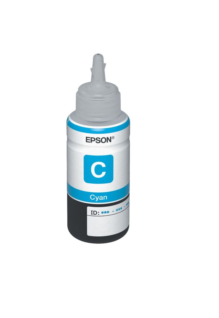Tinta Botella Epson T673 Ecotank 70ml Cyan-0