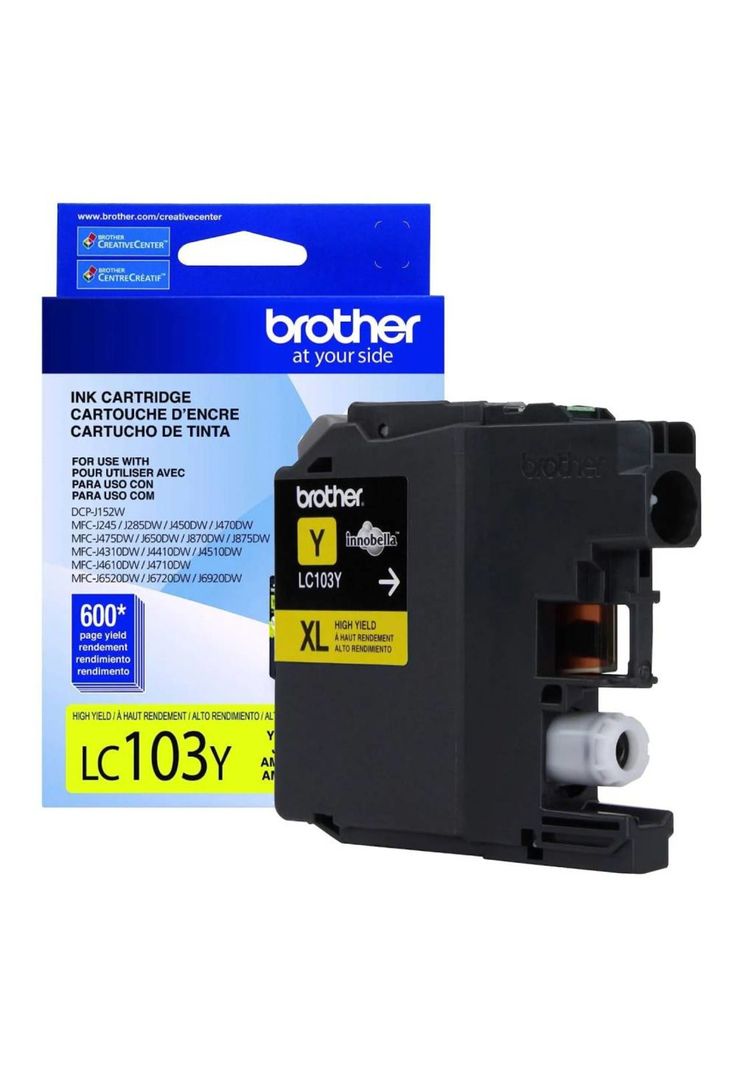 Cartucho de tinta Brother LC-103Y Amarillo-0