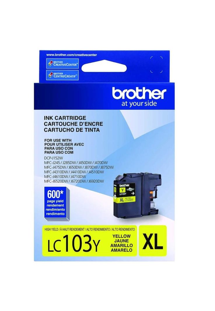 Cartucho de tinta Brother LC-103Y Amarillo-2