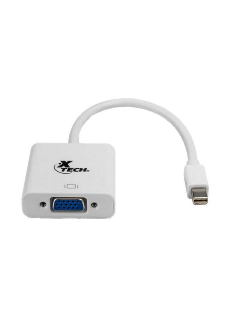 Xtech Adpatador Mini Displayport Macho a VGA Hembra-0