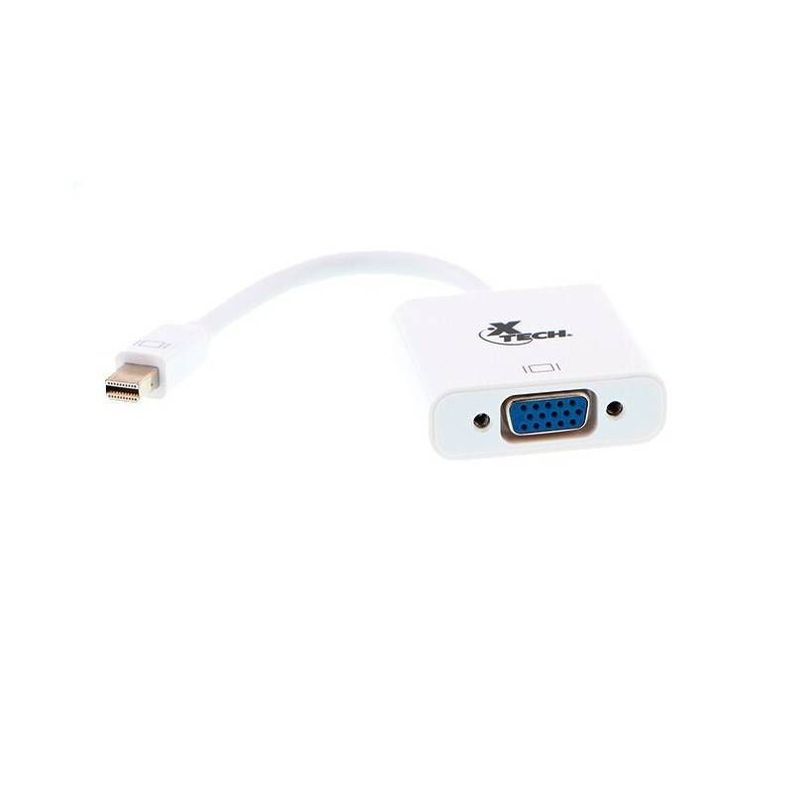 Xtech Adpatador Mini Displayport Macho a VGA Hembra-1