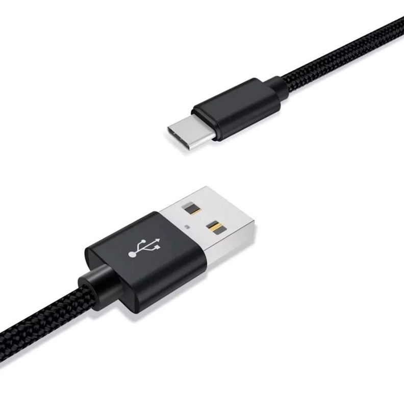 Cable Xiaomi Mi Braided USB Type-C Cable negro-1