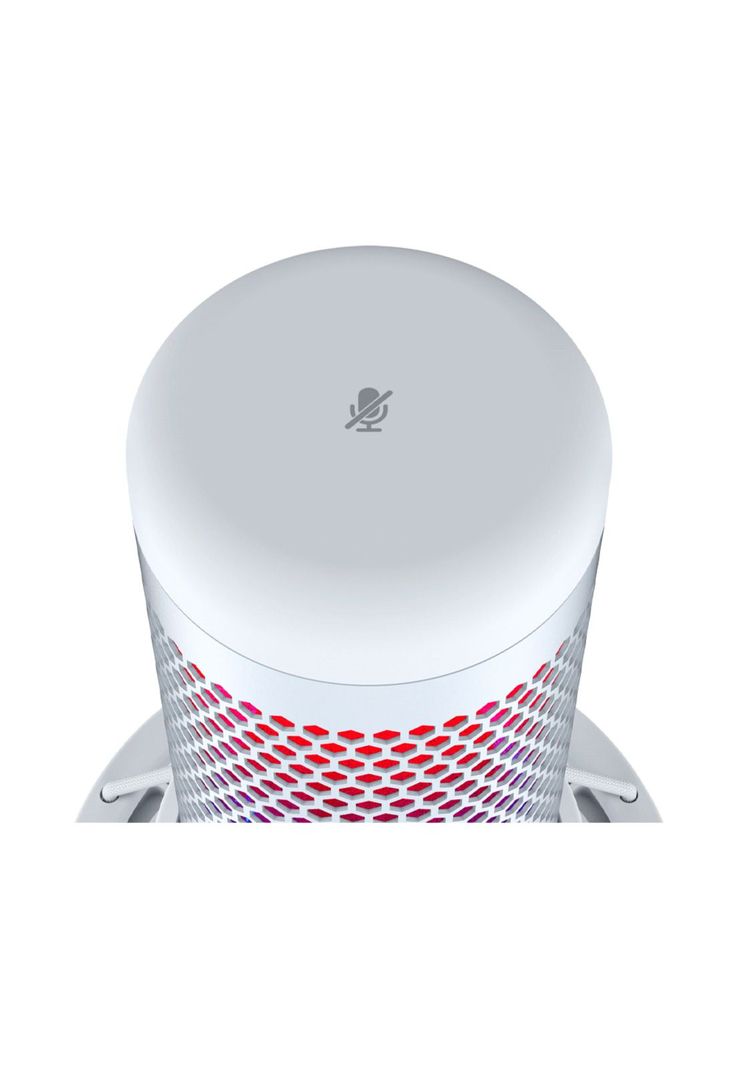 Micrófono HyperX QuadCast S condensador multipatrón Blanco HyperX