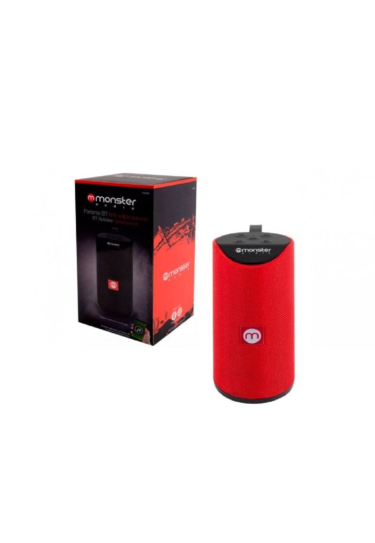 Parlante Bluetooth Monster 450r Rojo-3