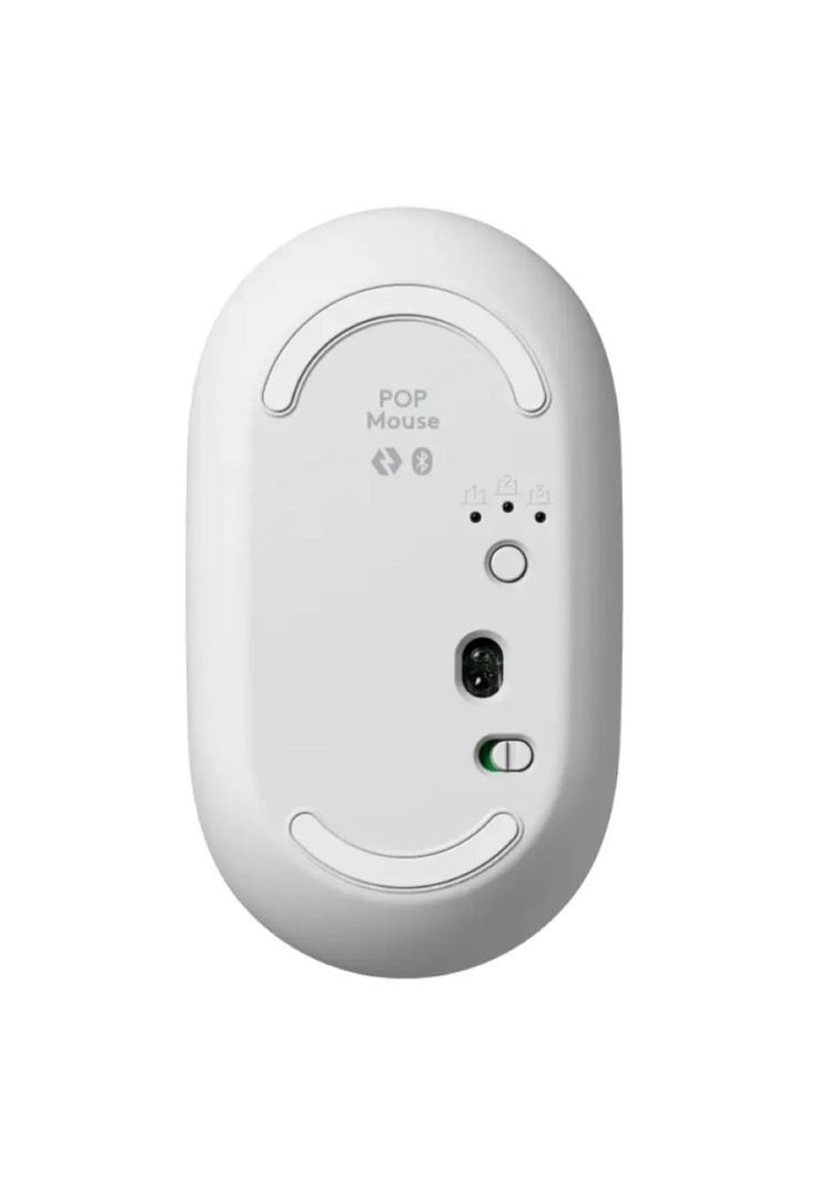Kit Logitech Pop Icon Teclado + Mouse Inalámbrico BT Blanco-4