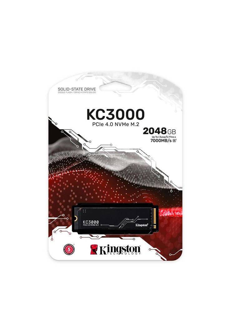 SSD Kingston KC3000 2048GB M2 NVMe PCIe 4.0 Hasta 7000MB/s-1