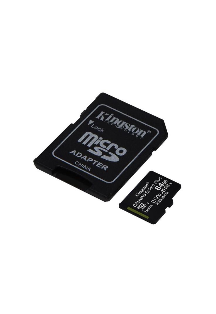 Kingston Micro SD Canvas Select Plus 64GB CL10 100MB-0