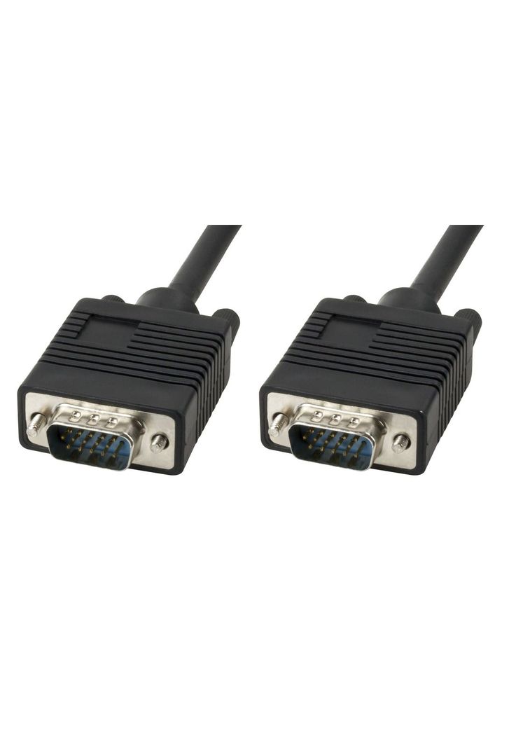 Cable Xtech Alargador VGA Macho a Macho Negro-0