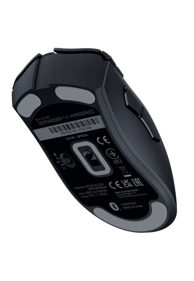 Mouse Gamer Razer DeathAdder V2 X HyperSpeed Dongle USB BT-5