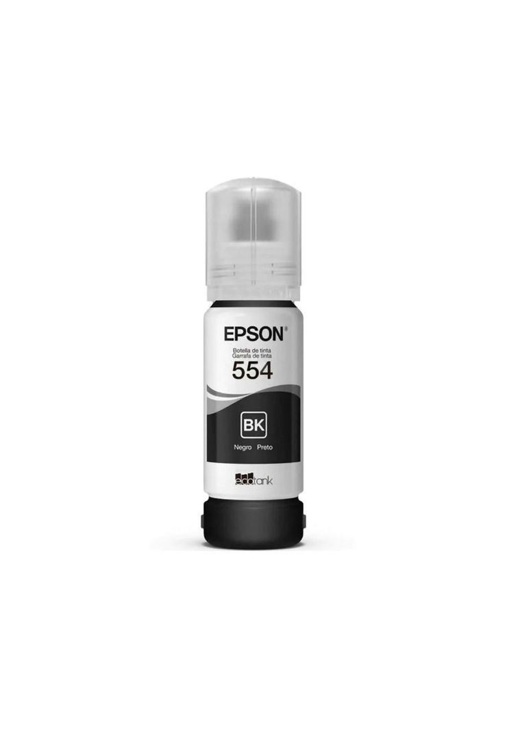 Tinta Epson T554 Color Negro Botella de 70ml-0