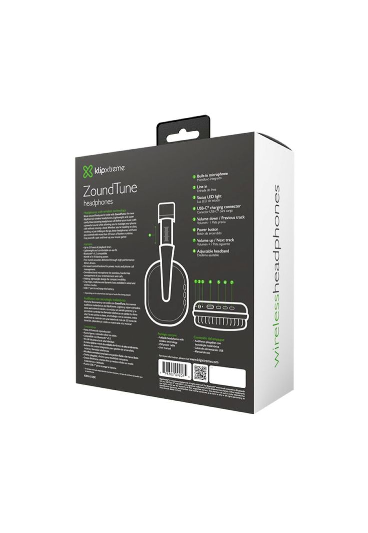 Audifonos Klipxtreme Zoundtune Bluetooth-2