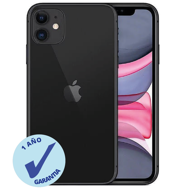 iPhone 11 64 GB Negro - Seminuevo-1
