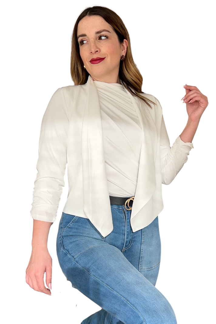 Blazer tapado corto mujer-0