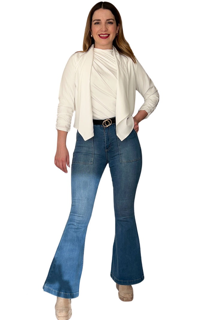 Blazer tapado corto mujer-2