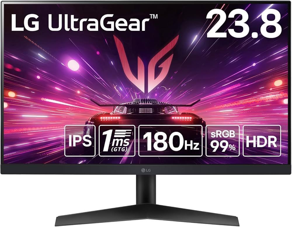 Lg Monitor Gamer 24GS60F-B 24 IPS FULL HD 1-0