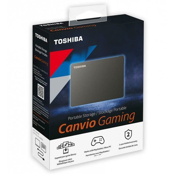 Disco Duro Externo Toshiba Canvio Gaming 1TB 2.5-0