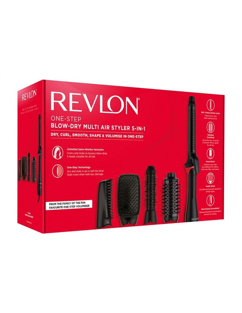Cepillo OneStep secador voluminizador Plus 1200W 5 en 1 Revlon-4