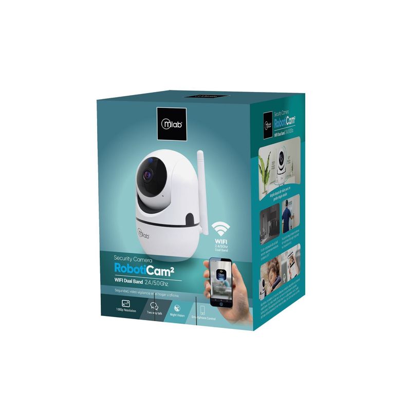 Camara de seguridad IP Mlab Roboticam2 9257 1080P WiFi PTZ-2