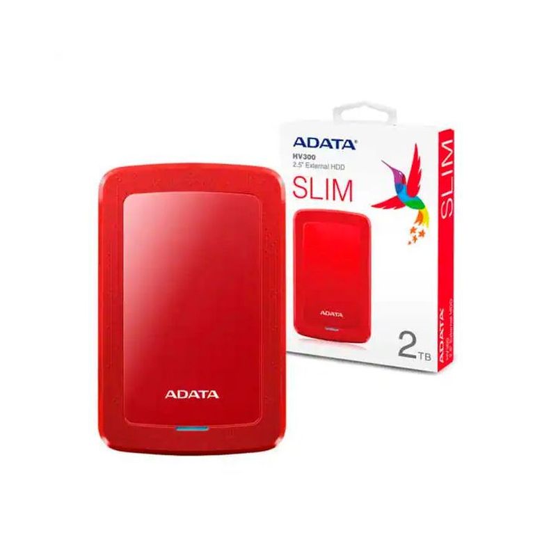 Disco Externo ADATA HD EXTERNAL 1000GB RED-2